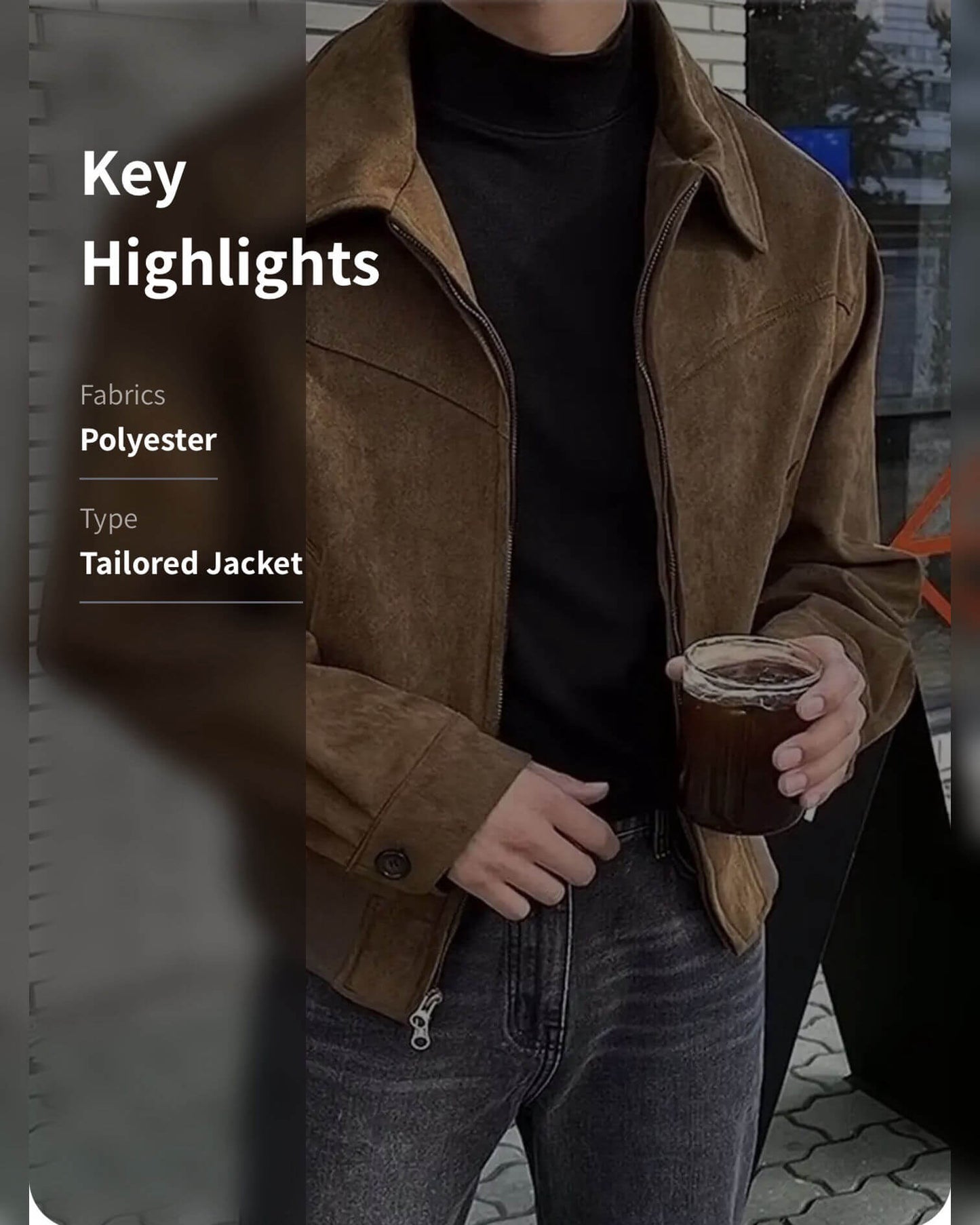 StyleCast Men Regular Fit Tailored Jacket