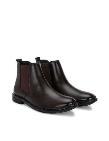 Men’s Ankle-Length Chelsea Boots | Premium Stylish Leather Finish