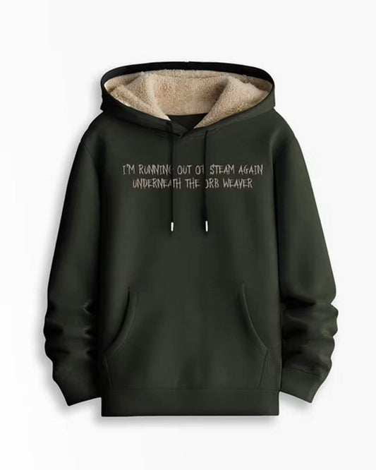 Men Black Oversized Hoodie with Vintage Beetle Back Print | Streetwear Style