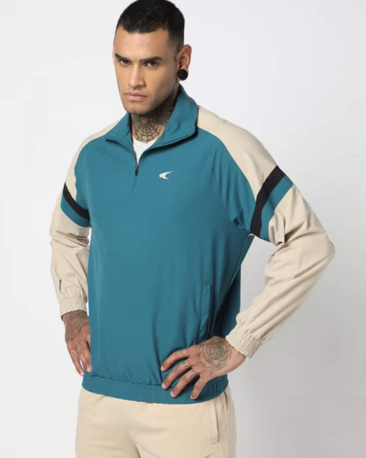 Men’s FastDry Colorblock Sports Track Suit | Anti-Static Athletic Co-ord Set